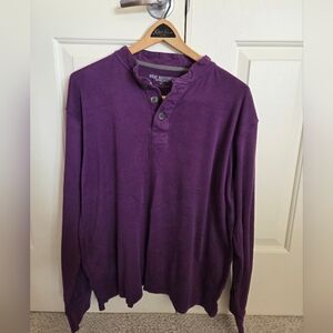 Purple Great Nothwest Mens Long Sleeve Shirt